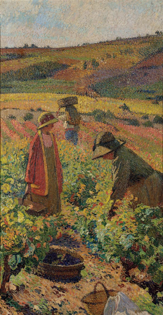 Plukkingen; Samling, ca. 1925 av Henri Martin