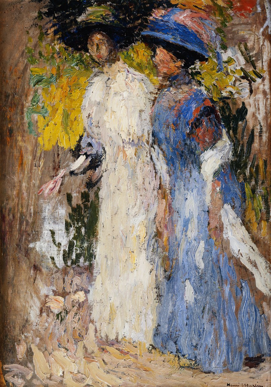 Gangen; La Promenade, av Henri Martin