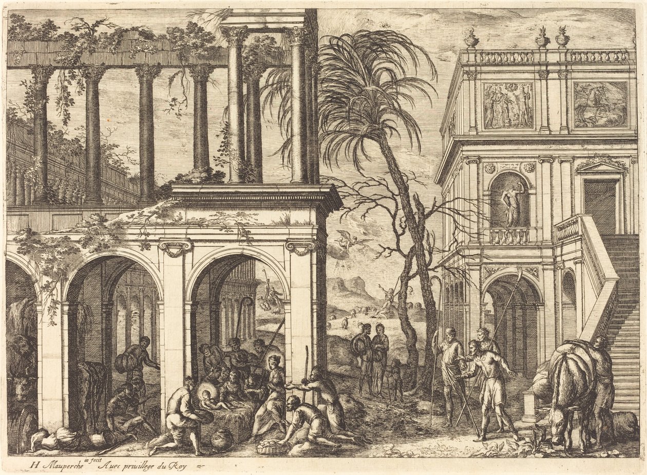 Hyrdenes tilbedelse av Henri Mauperche
