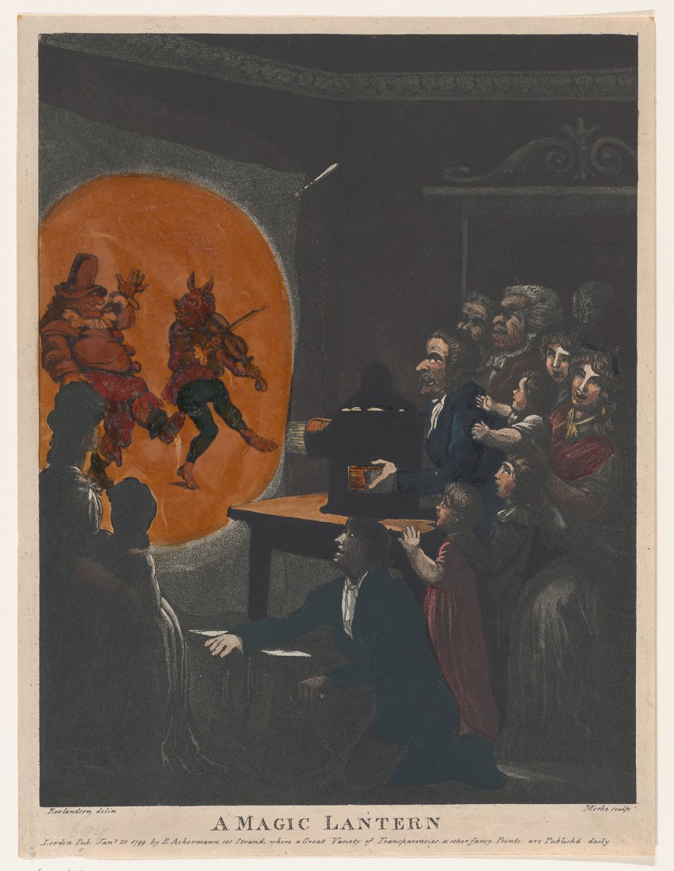 En magisk lykt, 30. januar 1799. av Henri Merke