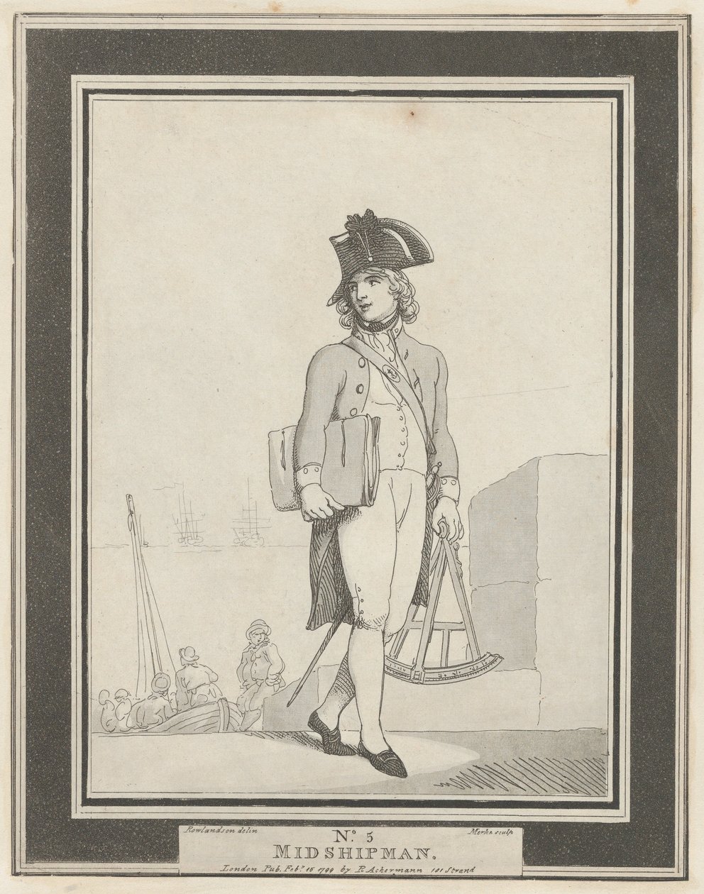 Nr. 5: Midshipman, 15. februar 1799. av Henri Merke
