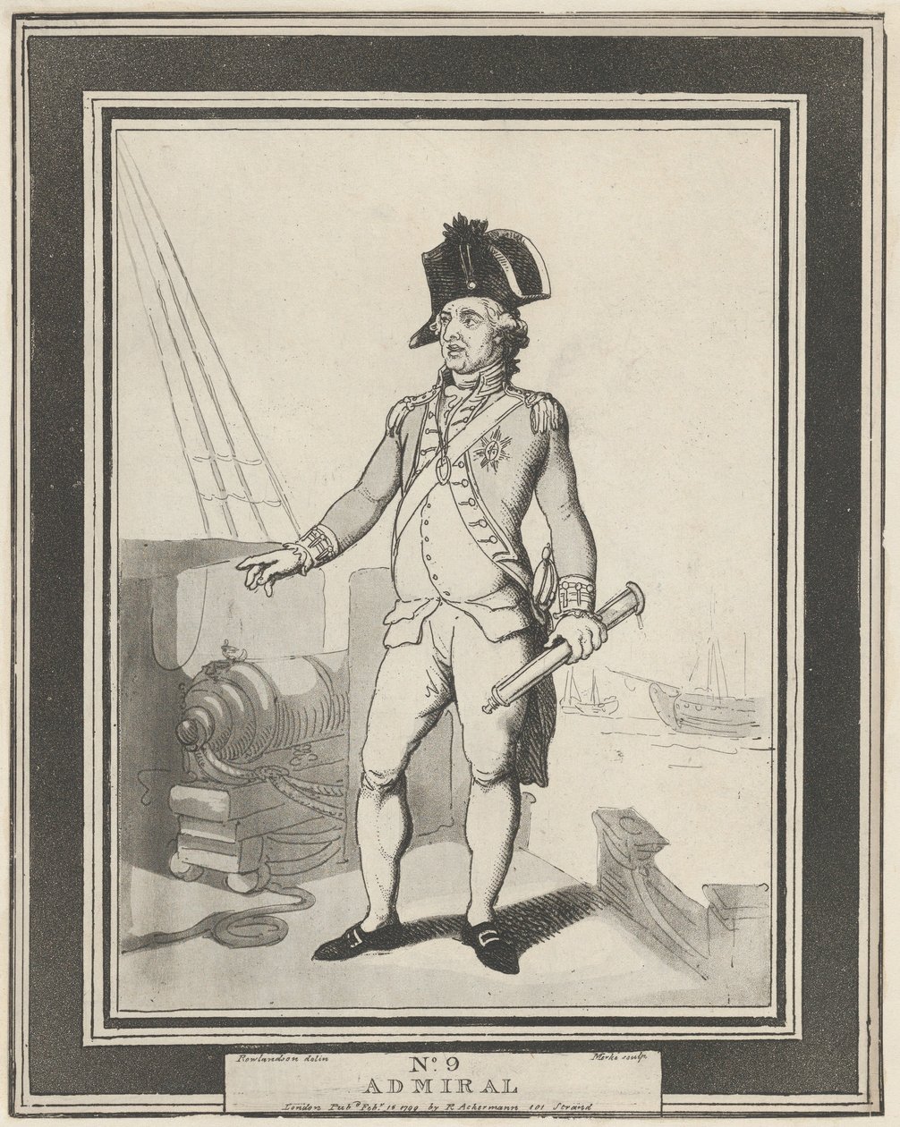 Nr. 9: Admiral, 15. februar 1799. av Henri Merke