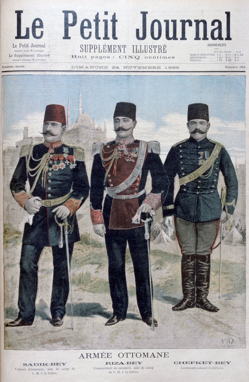 Den osmanske hæren, 1895 av Henri Meyer