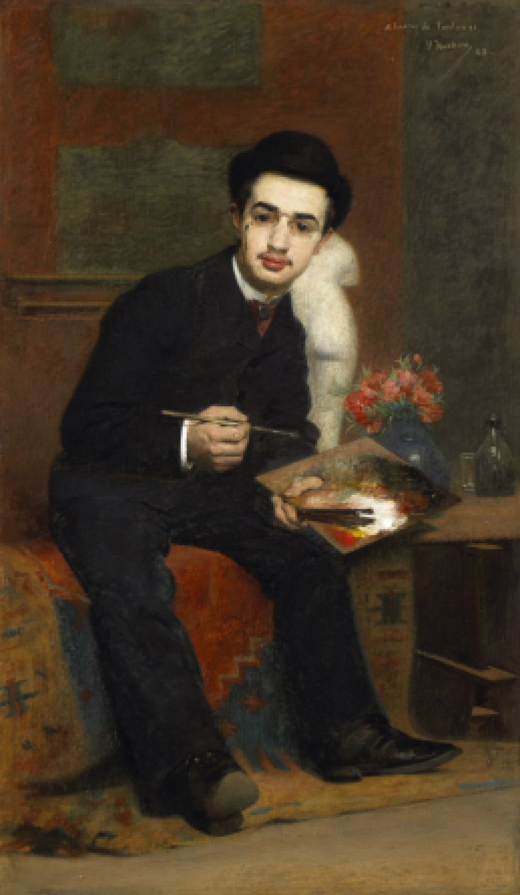 Henri de Toulouse-Lautrec, 1883. av Henri Rachou