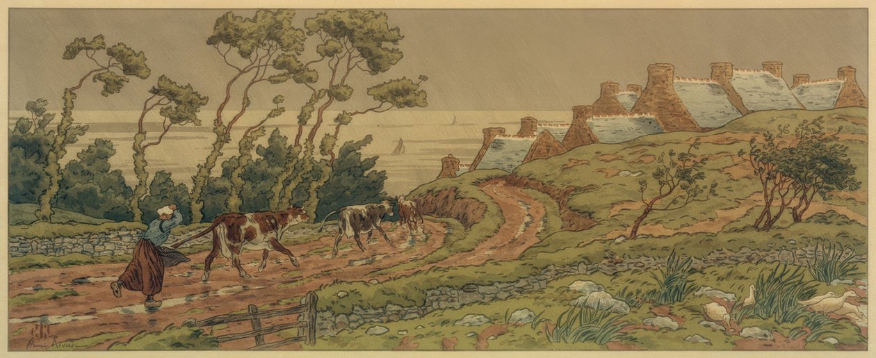 Regnværet av Henri Rivière