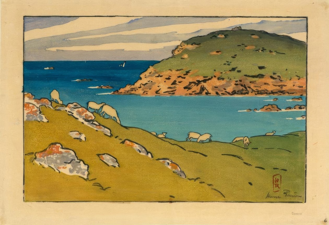 La Garde-Guérin (Saint-Briac) av Henri Rivière