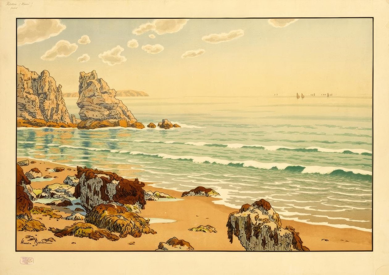 Stranda av Henri Rivière