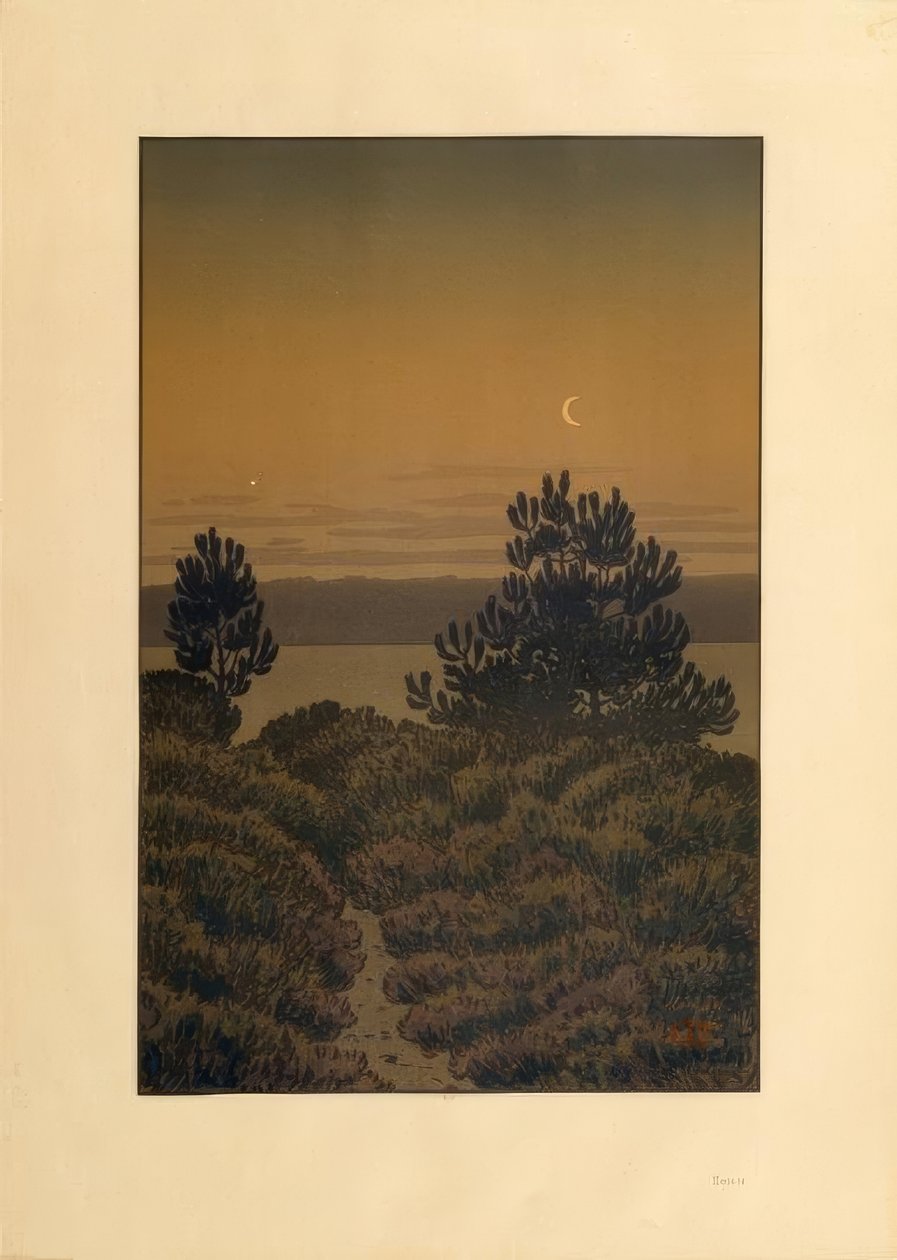 Første stjerne i Landiris av Henri Rivière