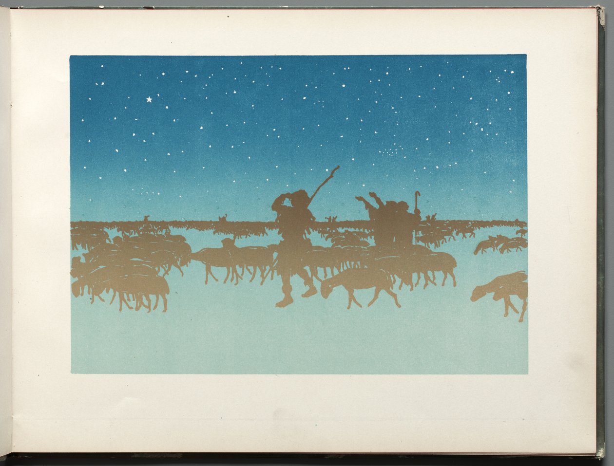 The Progress of the Stars: Les Bergers av Henri Rivière