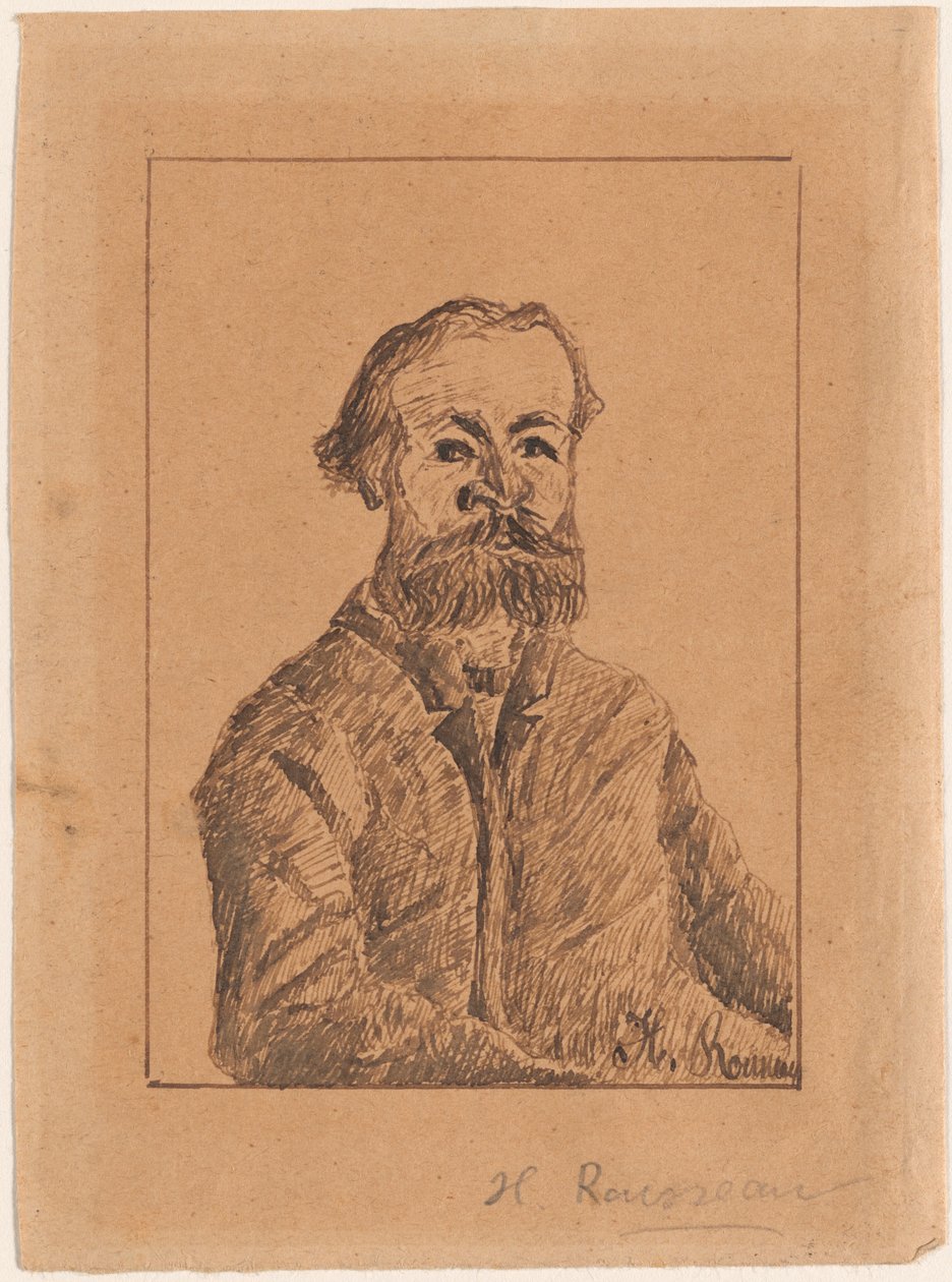 Selvportrett av Henri Rousseau