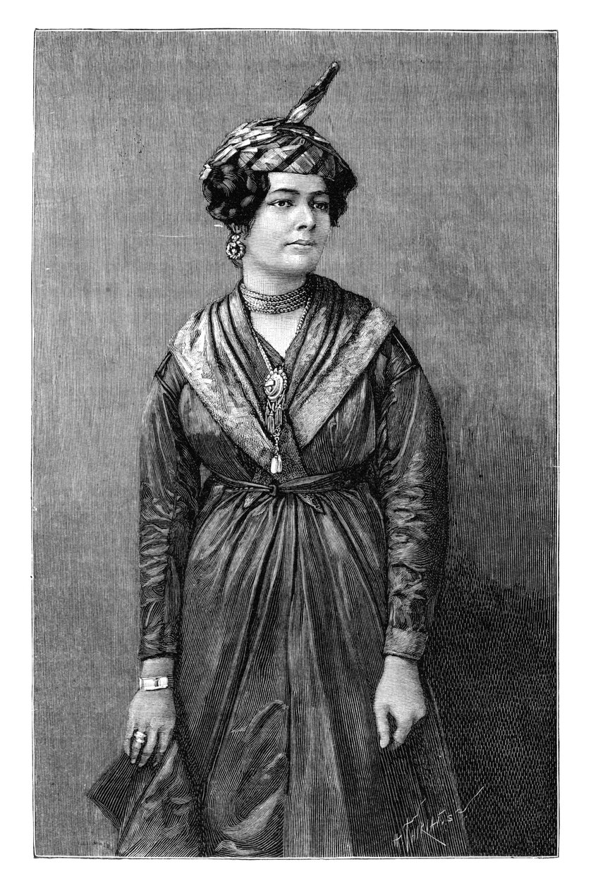 En kreolsk kvinne fra Martinique, c1890 av Henri Thiriat
