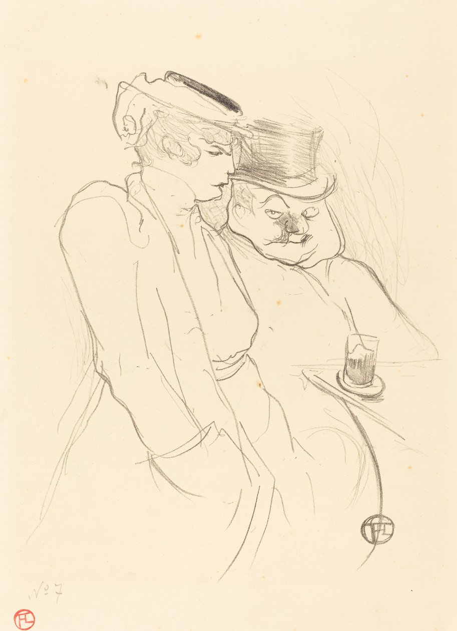 Om førti av Henri de Toulouse Lautrec