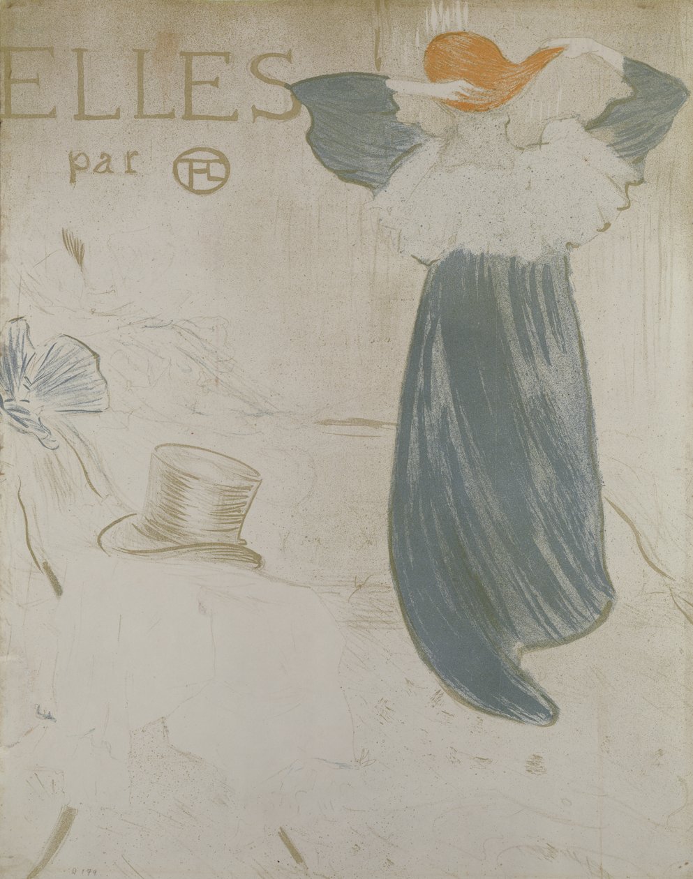 Frontispice for "Elles", 1896 av Henri de Toulouse Lautrec