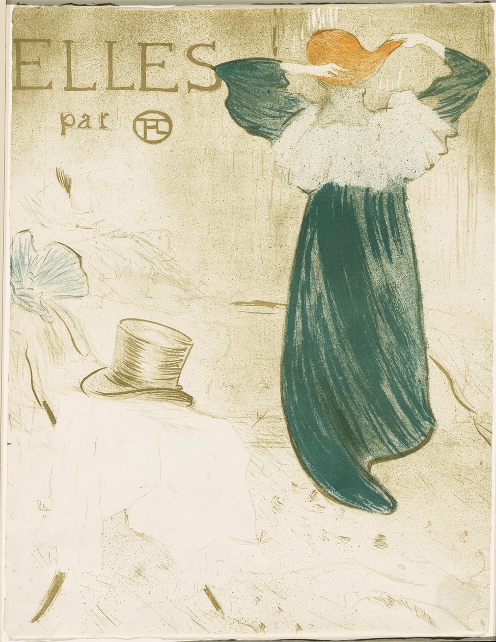 Frontispice, fra Elles av Henri de Toulouse Lautrec