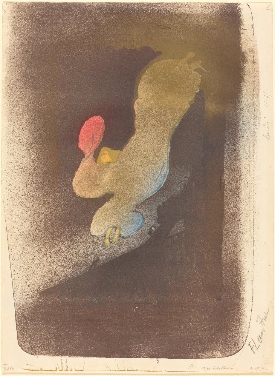 Frøken Loïe Fuller av Henri de Toulouse Lautrec