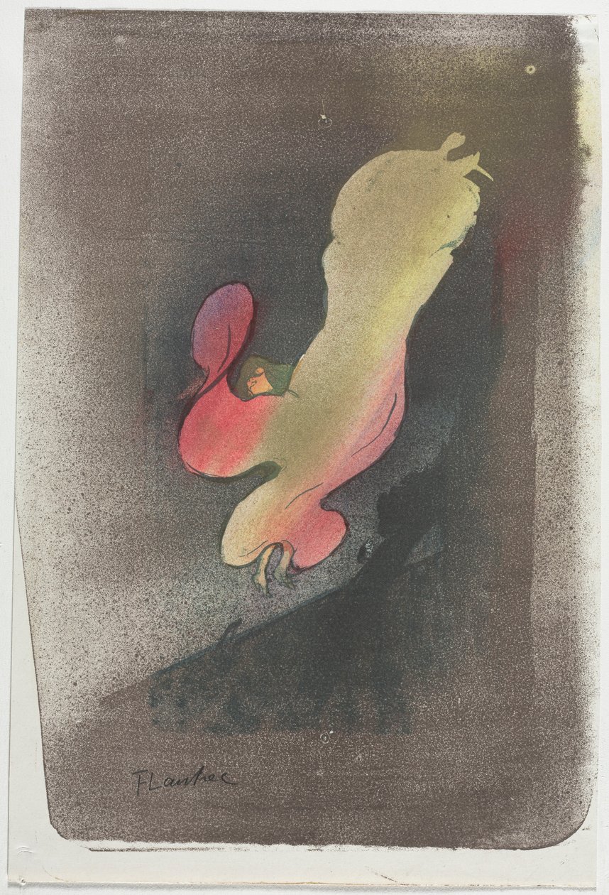 Frøken Loïe Fuller, 1893. av Henri de Toulouse Lautrec