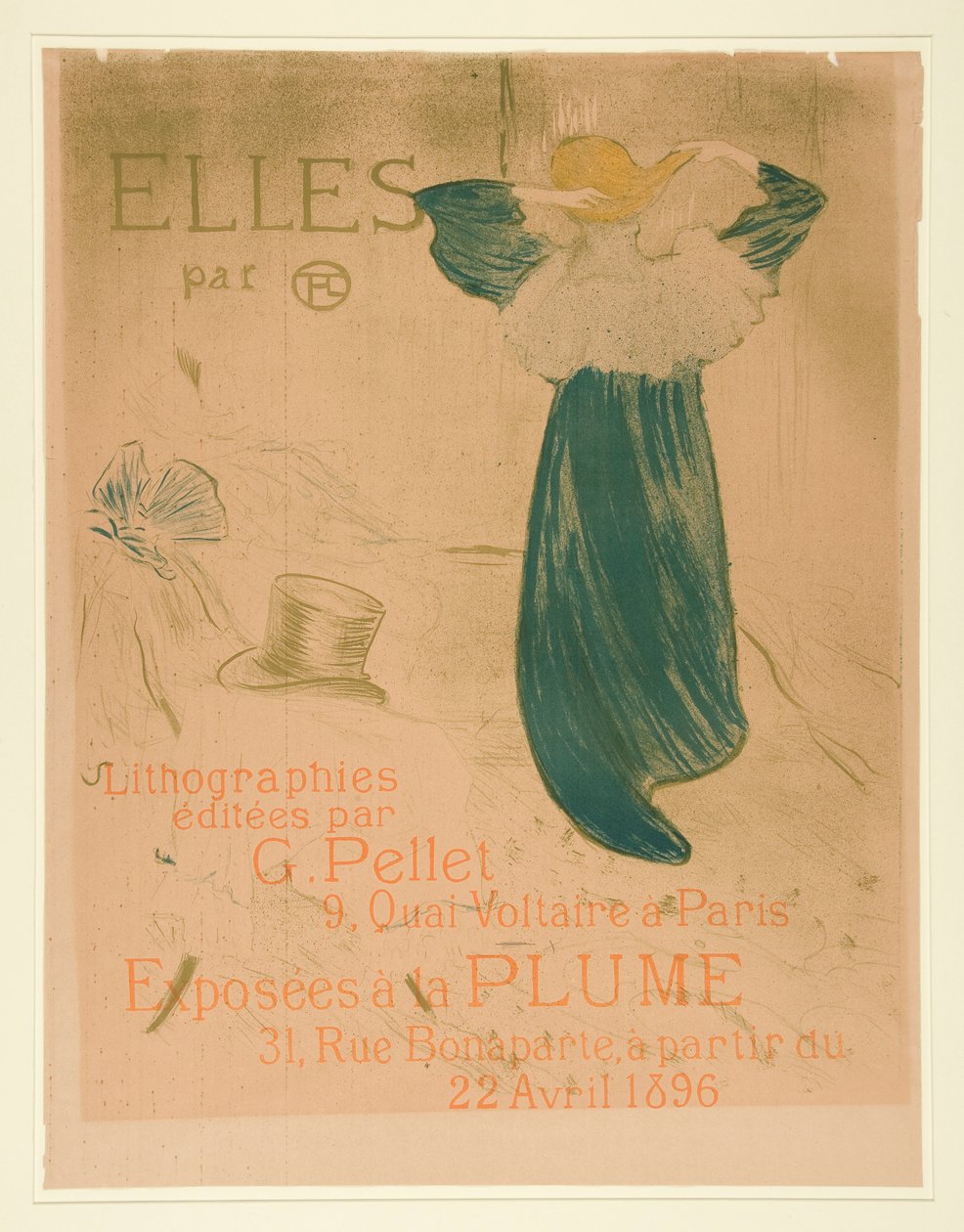 Plakat av Frontispice for av Henri de Toulouse Lautrec