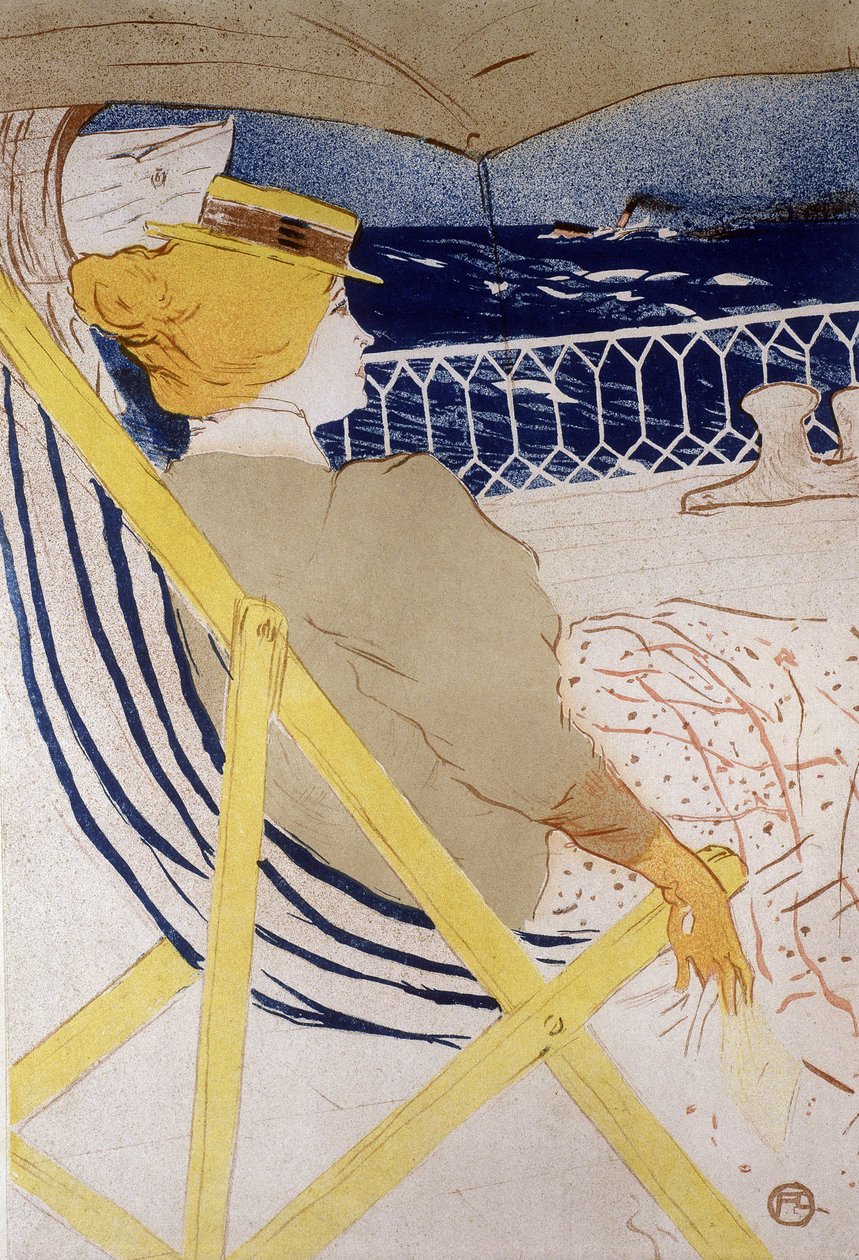 Uten navn. (litografi) av Henri de Toulouse Lautrec