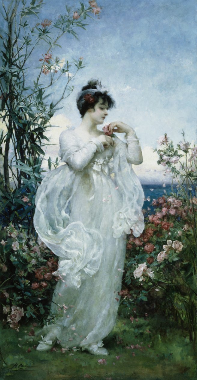 Sommer (olje på lerret) av Henrietta Rae