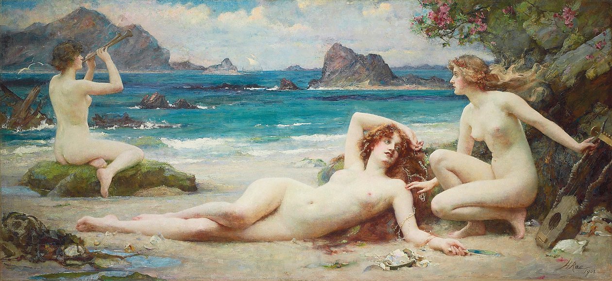 Sirenene, 1903 av Henrietta Rae