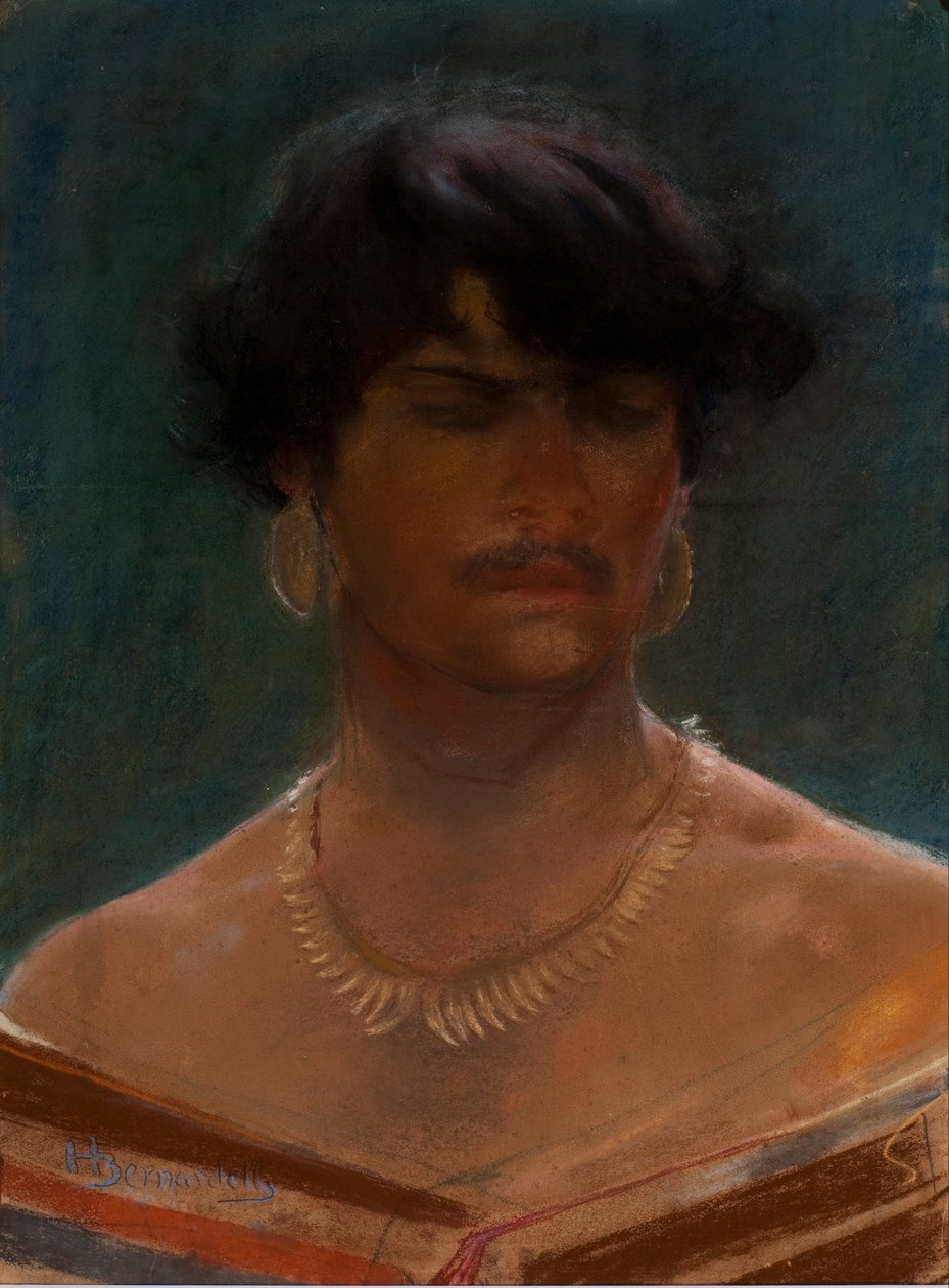 Leder for en indianer av Henrique Bernardelli
