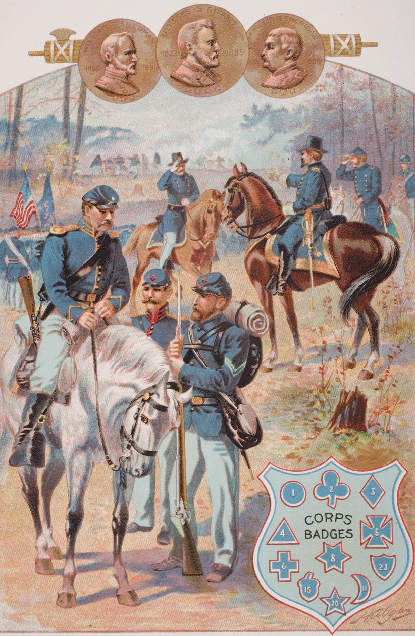 Føderale uniformer under den amerikanske borgerkrigen (1861–65) av Henry Alexander Ogden