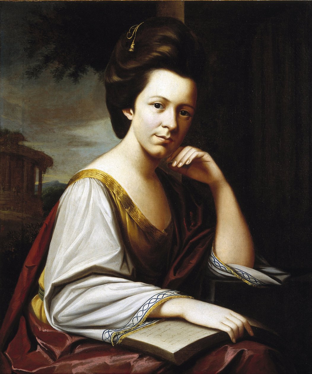 Fru Charles Cotesworth Pinckney (Sarah Middleton) av Henry Benbridge