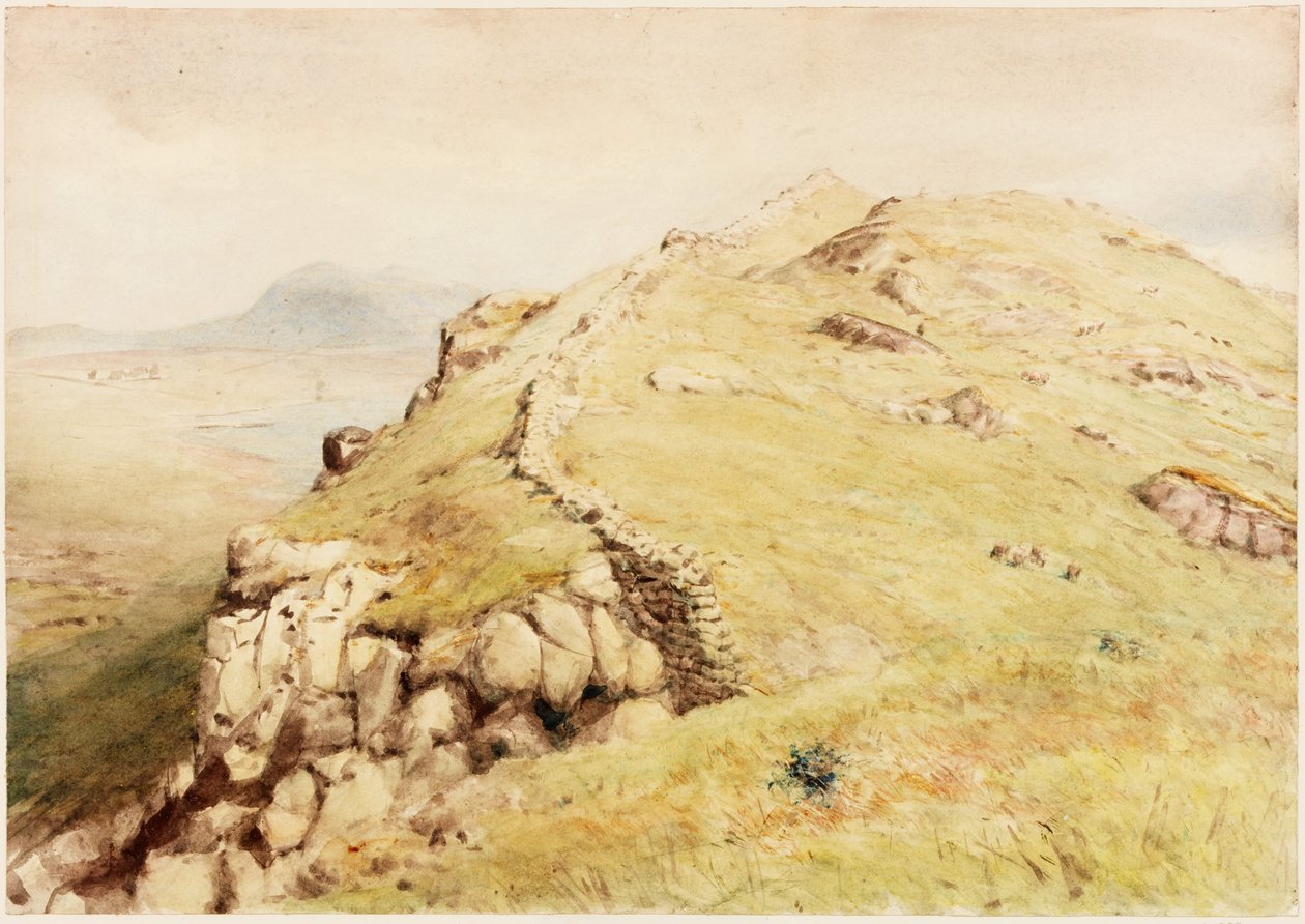 Steel-Rigg (blyant og akvarell på papir (limt på kort)) av Henry Burdon Richardson