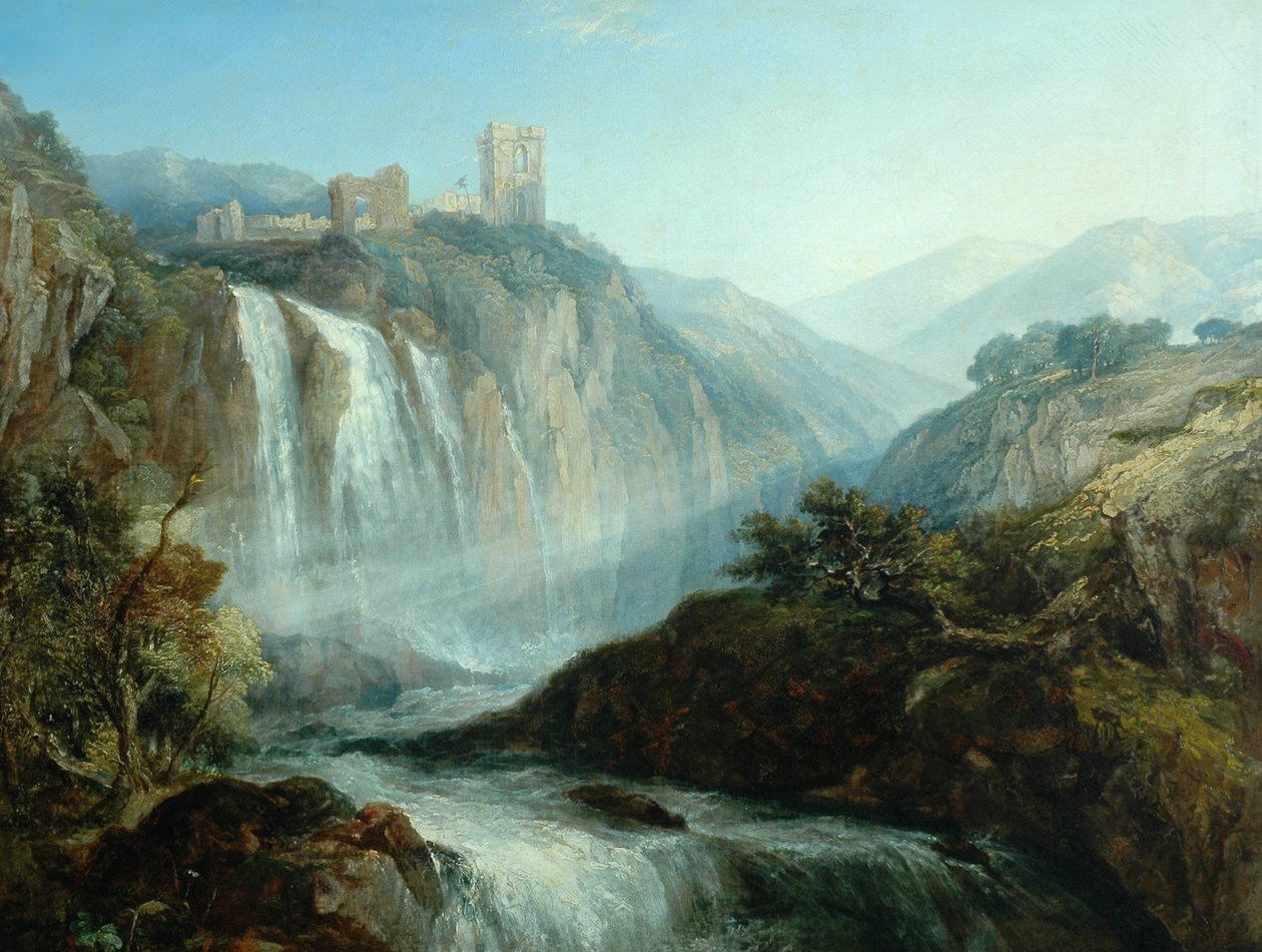 Fallene i Tivoli av Henry Dawson