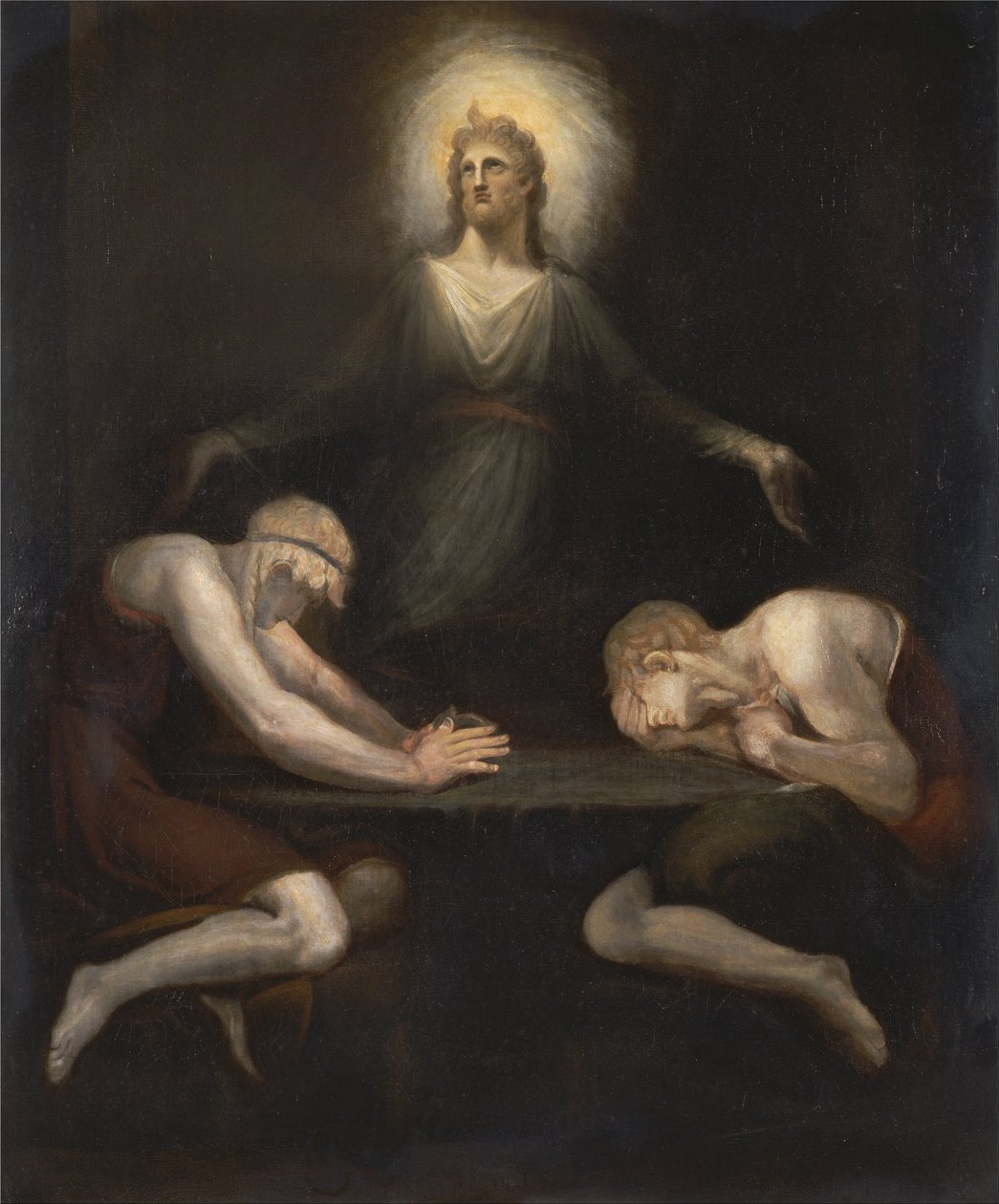 Kristus forsvinner ved Emmaus av Johann Heinrich Füssli