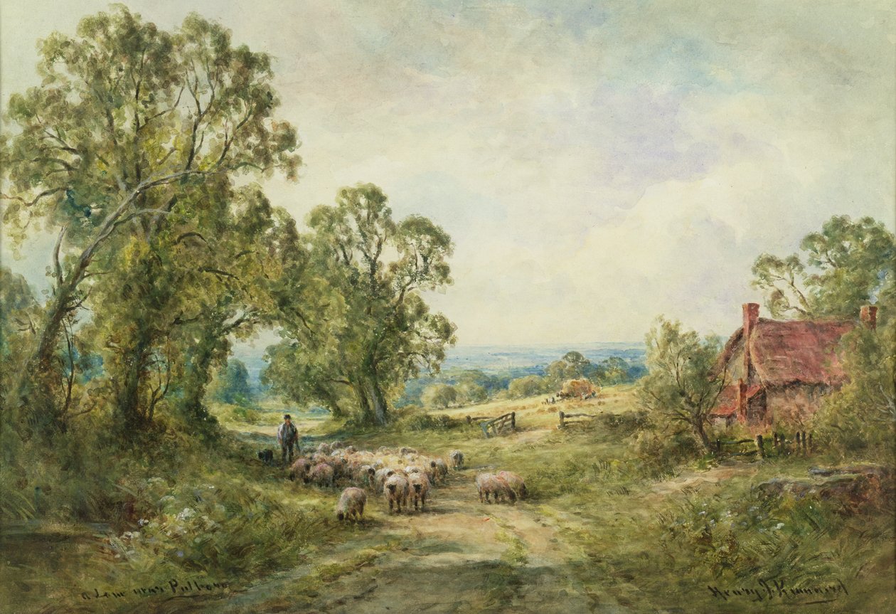 En kjørefelt nær Pulborough av Henry John Kinnaird