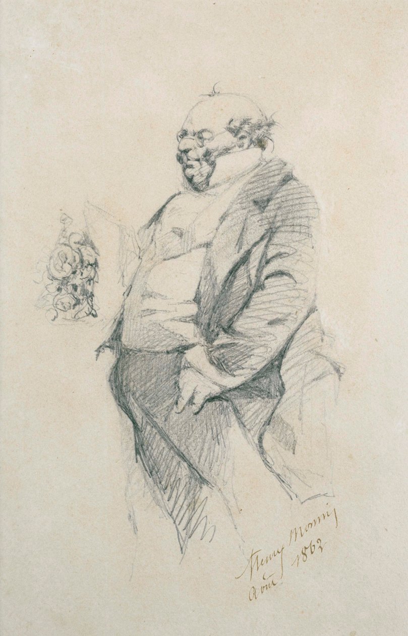 Fransk mann av Henry Monnier