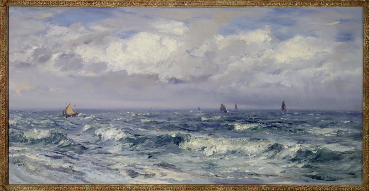 Squally Weather, sørkysten av Henry Moore