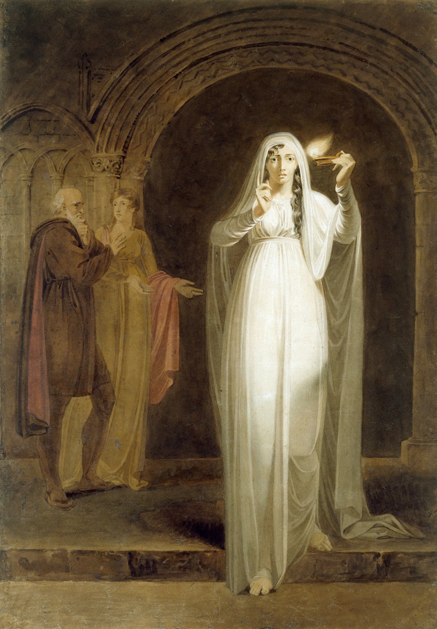 The Sleepwalking Scene, Act V, Scene I, fra 