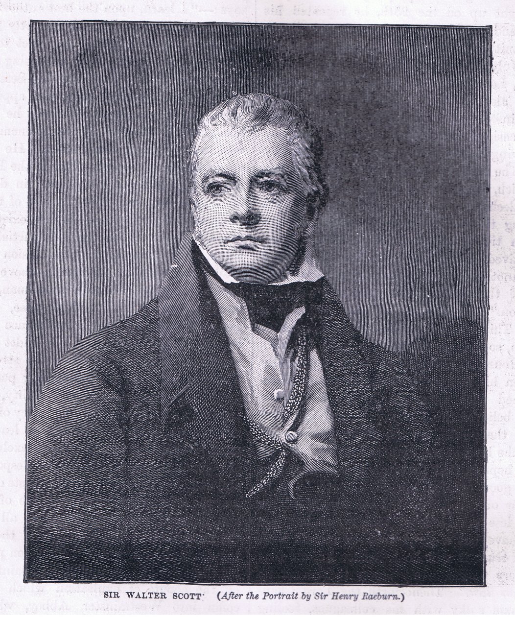 Sir Walter Scott av Henry Raeburn