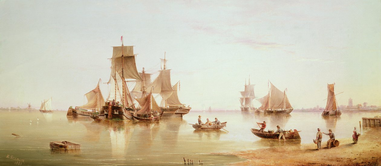 Sendes i en rolig, 1873 av Henry Redmore