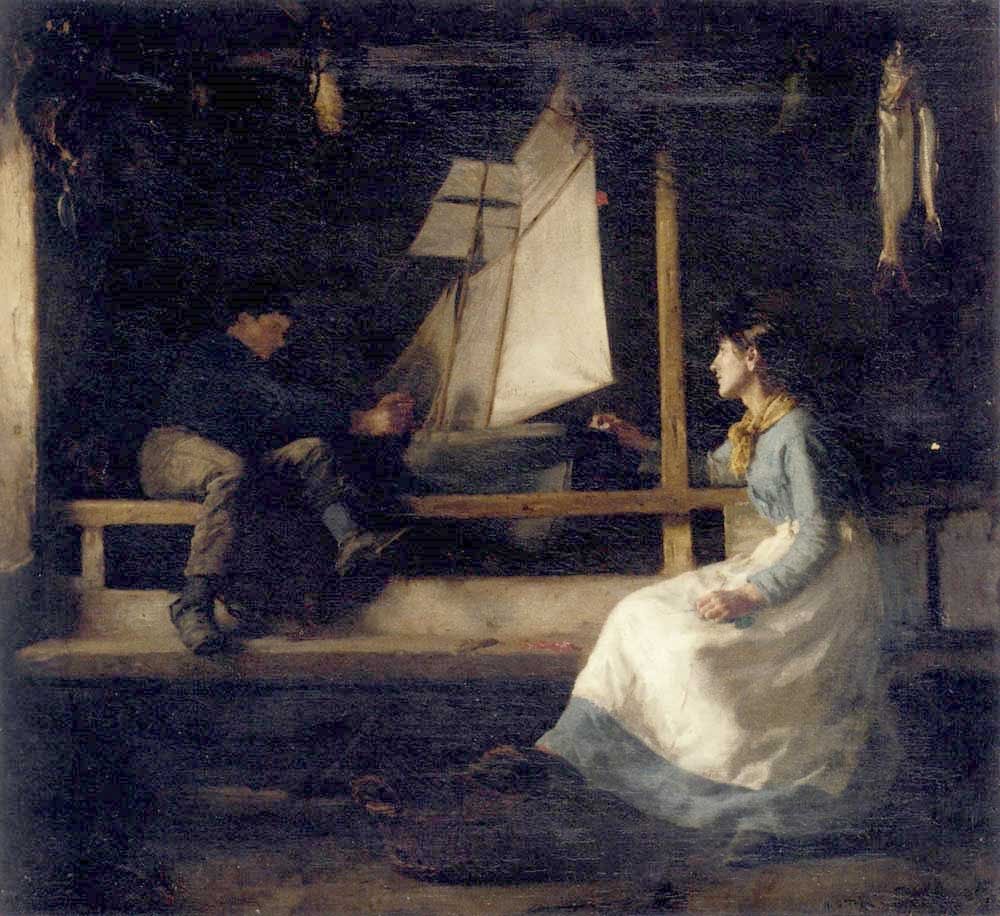Skipsbyggere av Henry Scott Tuke