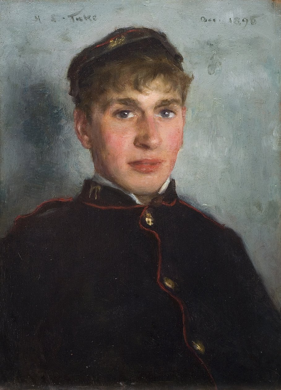 Portrett av William J. Martin, 1890 av Henry Scott Tuke