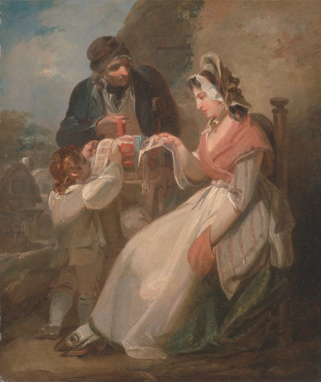Den vandrende sjømannen av Henry Singleton