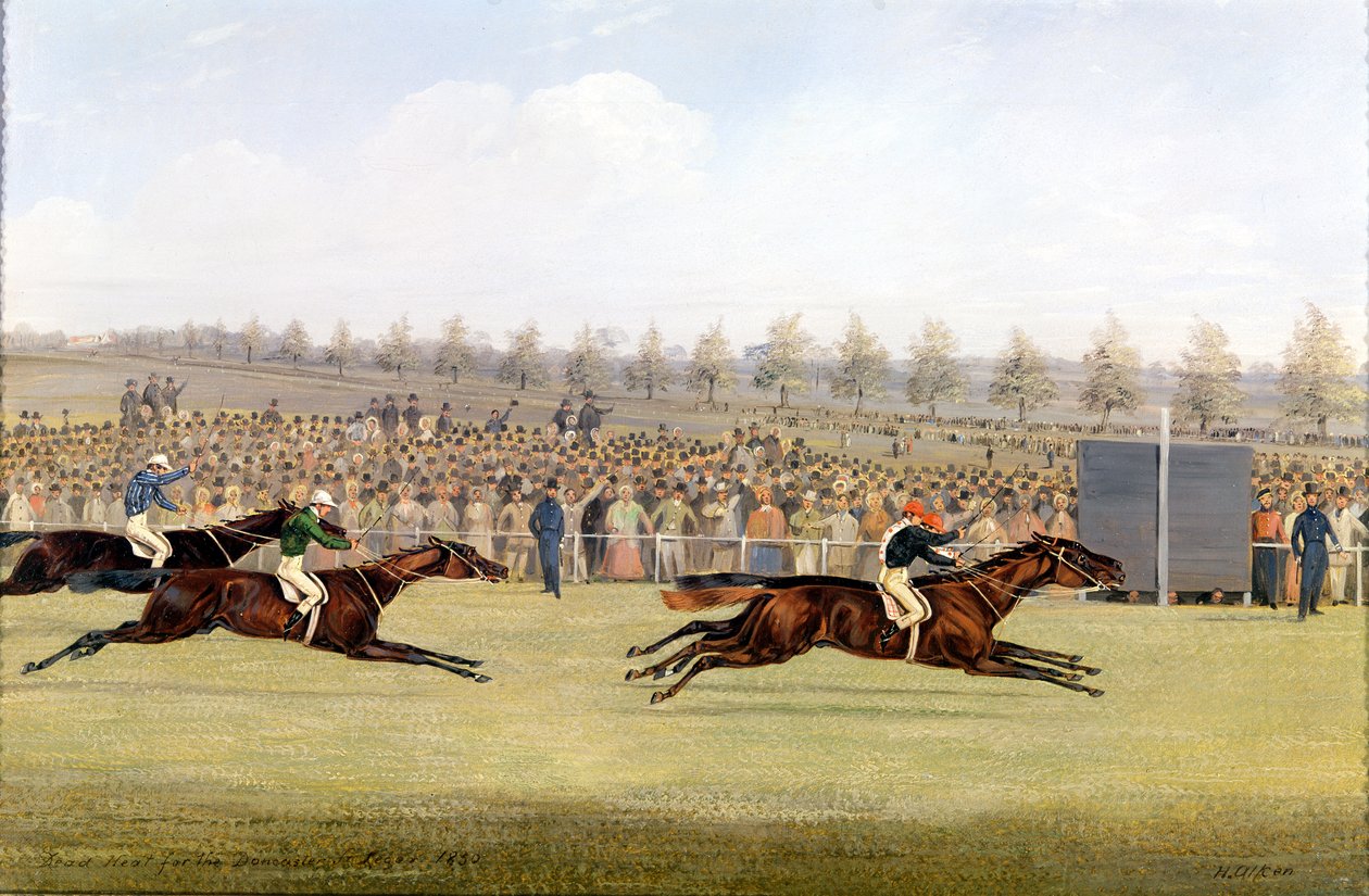 Racing Scene av Henry Thomas Alken