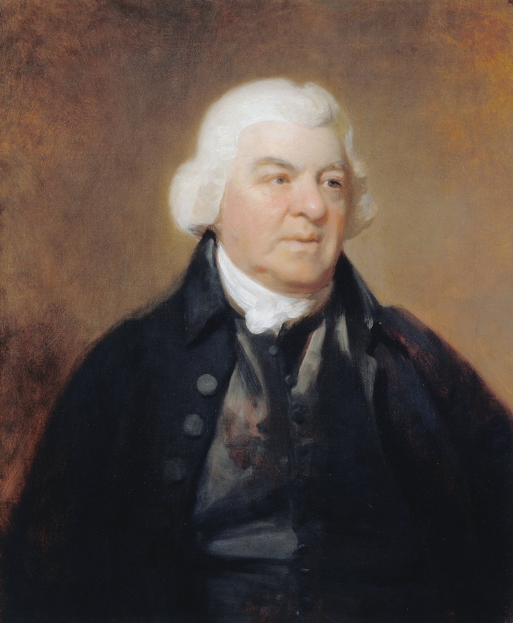 Portrett av en mann av Henry Walton