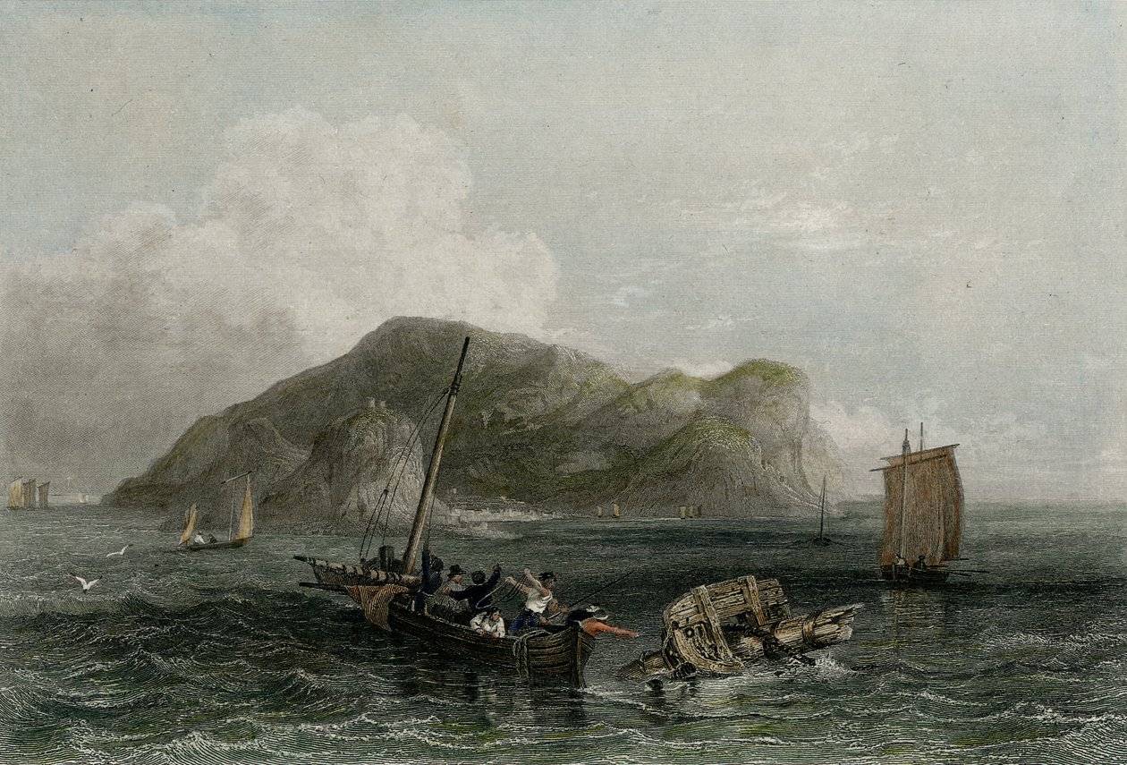 Terceira, gravert av Edward Finden av Henry Warren