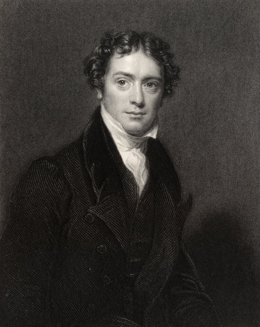 Michael Faraday, gravert av J. Cochran, fra 