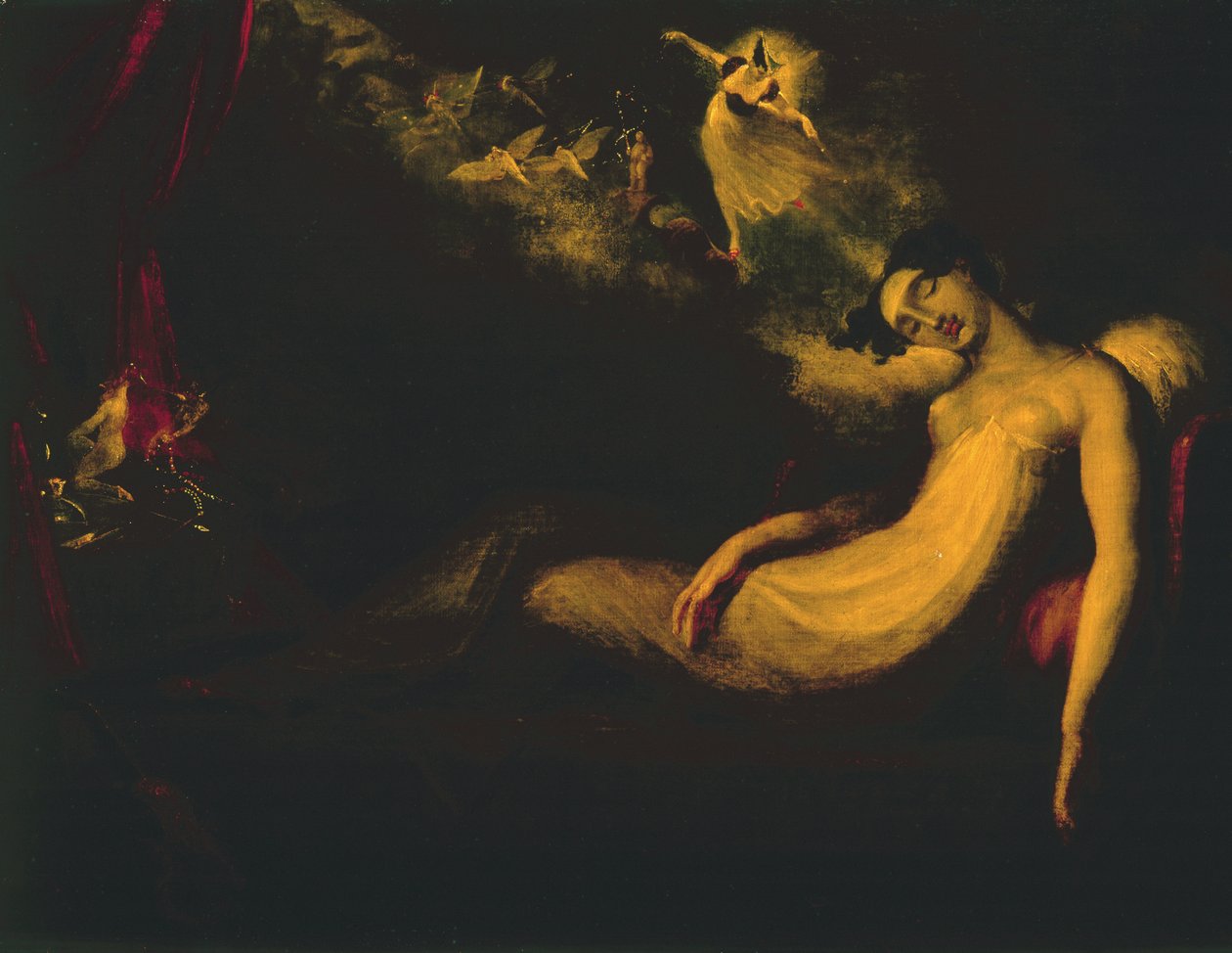 Dronning Mab av Johann Heinrich Füssli