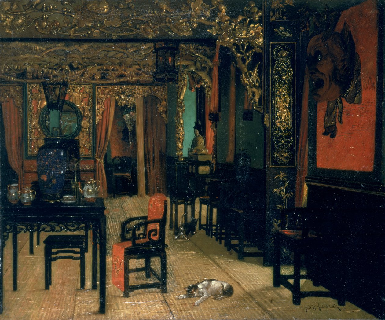 Kinesisk interiør av Henry Alexander