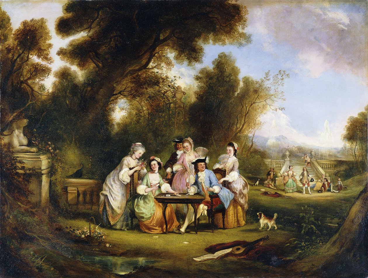 Kortspillerne, av Henry Andrews