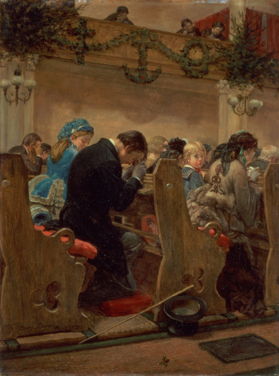 Julebønner, 1872 av Henry Bacon