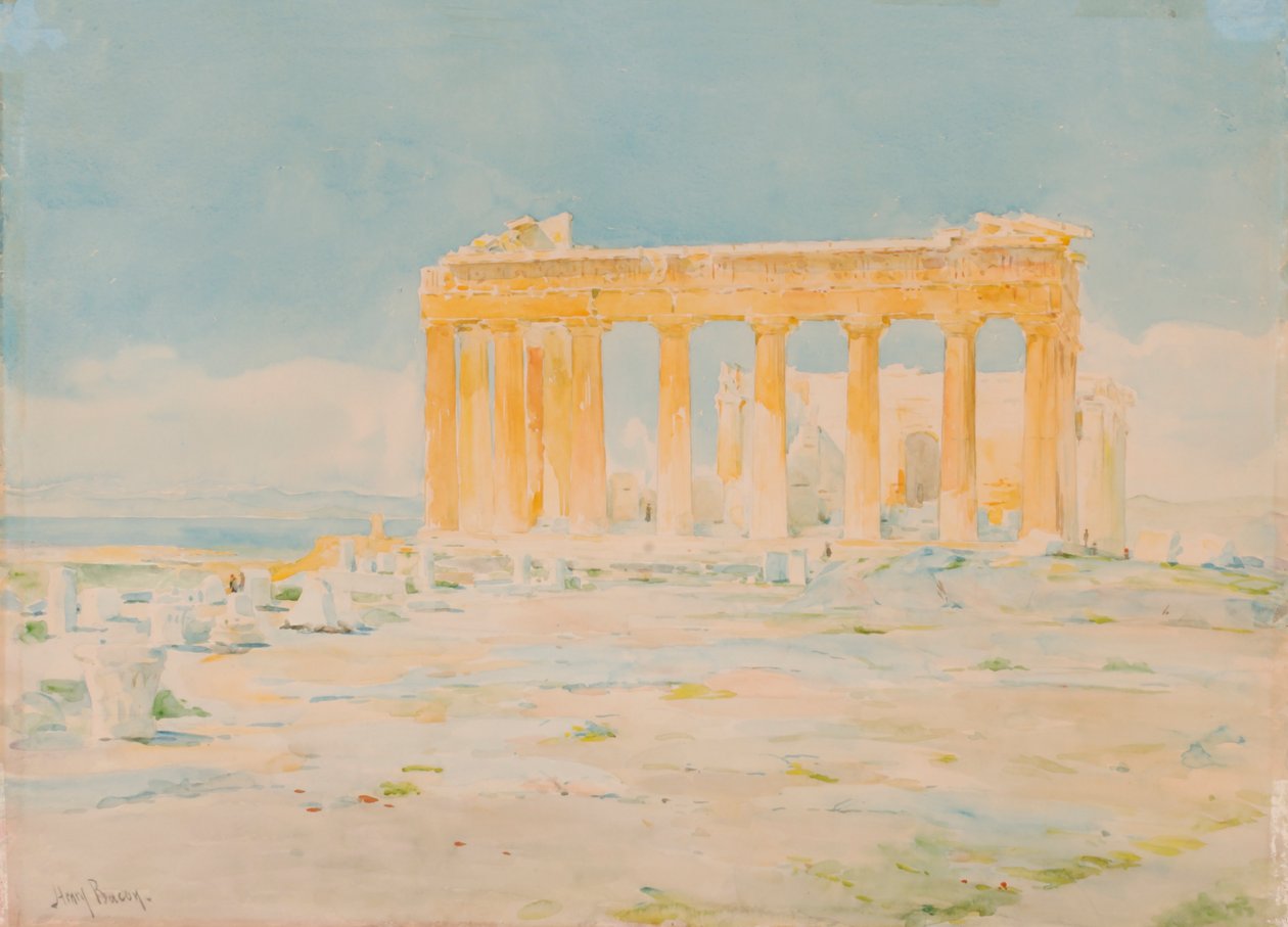 Parthenon, østfasaden, n.d. av Henry Bacon