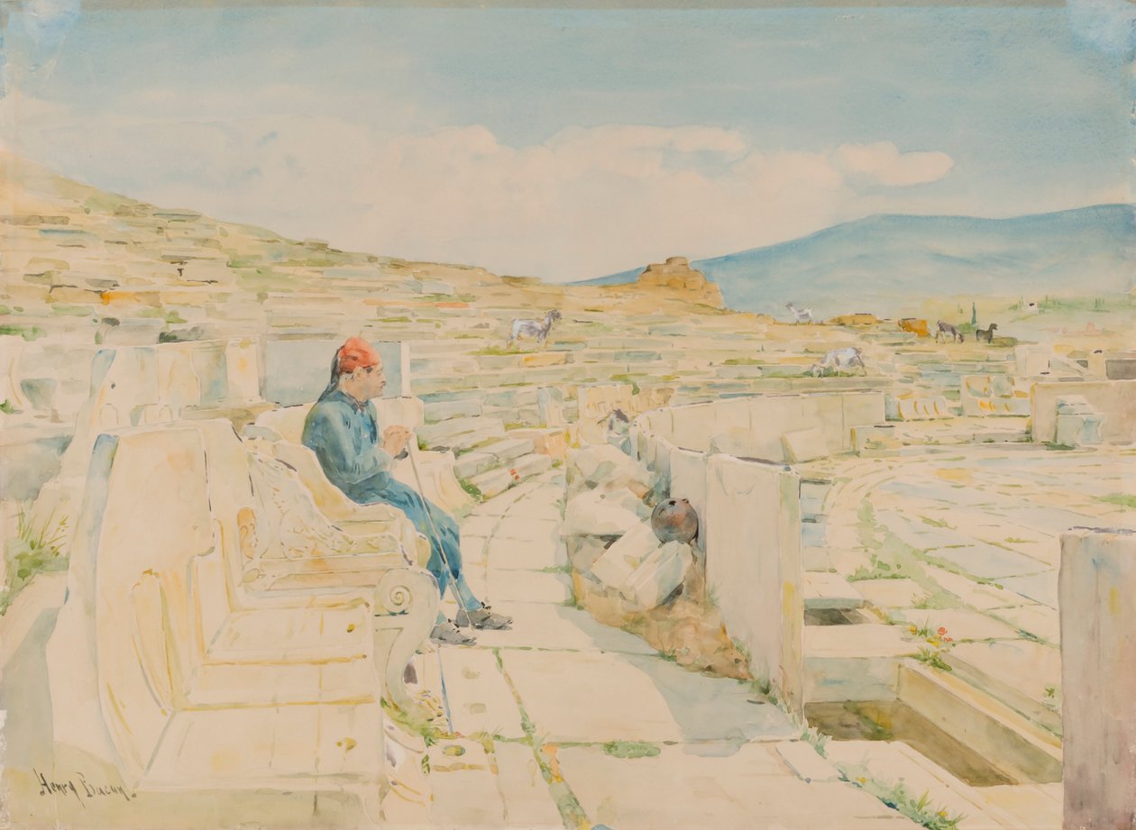 Dionysos teater, 1839-1912. av Henry Bacon