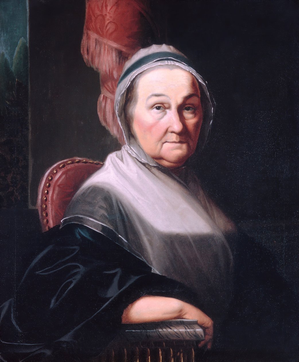 Fru Benjamin Simons, ca. 1771-76. av Henry Benbridge